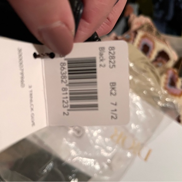 Coach Black Leather Gloves with Gold Accents - Picture 6 of 6